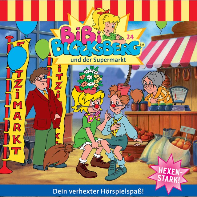 Book cover for Bibi Blocksberg, Folge 24: Der Supermarkt