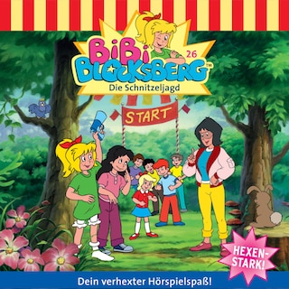 Bibi Blocksberg, Folge 26: Die Schnitzeljagd als Hörbuch