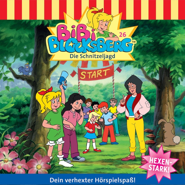 Buchcover für Bibi Blocksberg, Folge 26: Die Schnitzeljagd