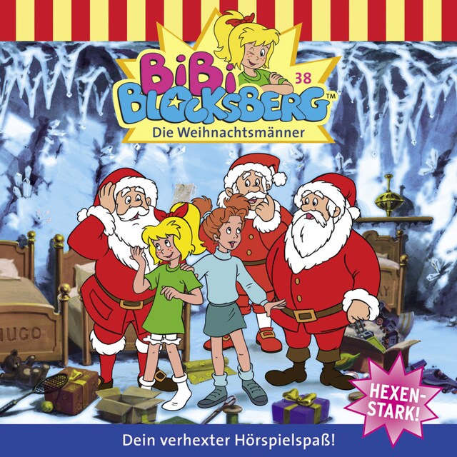 Book cover for Bibi Blocksberg, Folge 38: Die Weihnachtsmänner