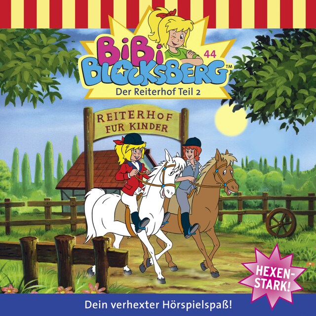 Buchcover für Bibi Blocksberg, Folge 44: Der Reiterhof, Teil 2