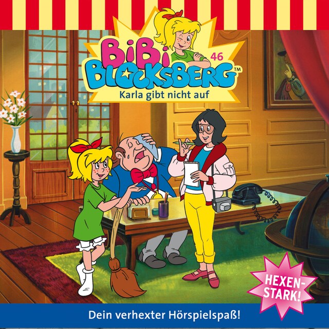 Book cover for Bibi Blocksberg, Folge 46: Karla gibt nicht auf