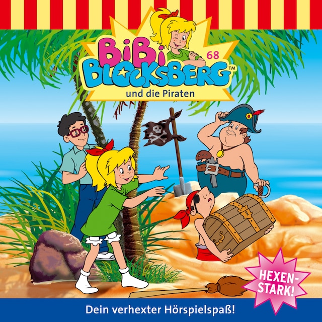 Buchcover für Bibi Blocksberg, Folge 68: Bibi und die Piraten