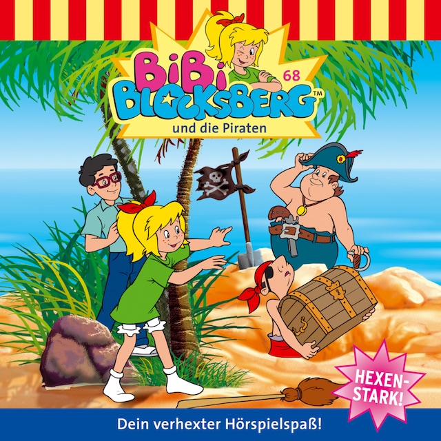 Book cover for Bibi Blocksberg, Folge 68: Bibi und die Piraten