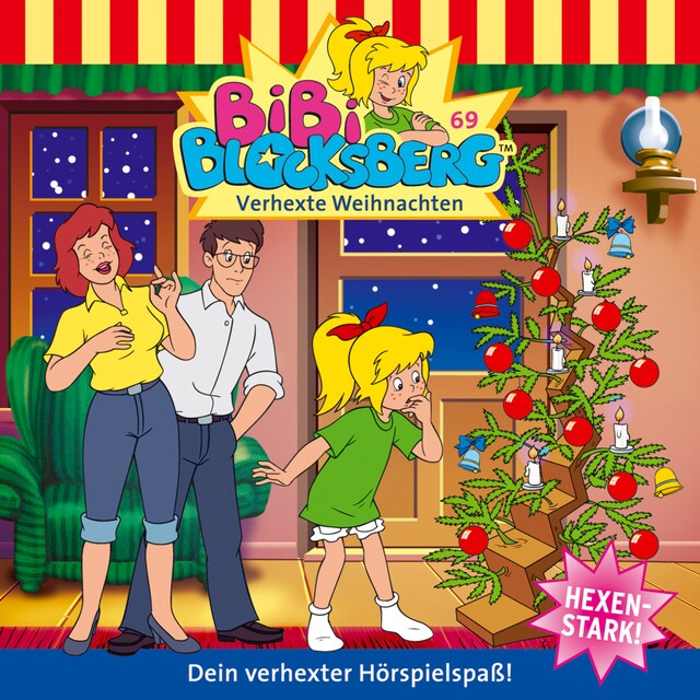 Buchcover für Bibi Blocksberg, Folge 69: Verhexte Weihnachten