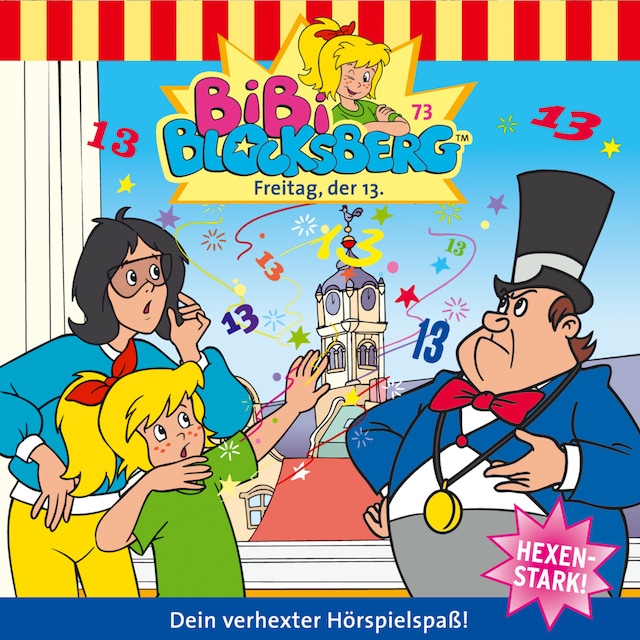 Buchcover für Bibi Blocksberg, Folge 73: Freitag, der 13.