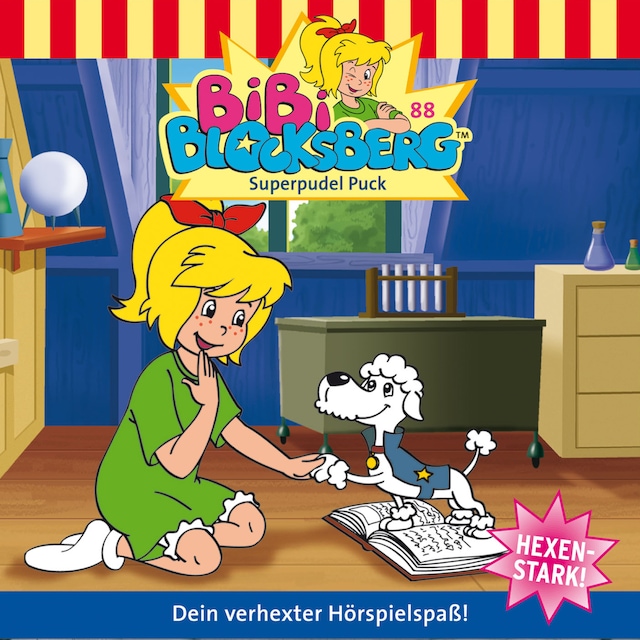 Buchcover für Bibi Blocksberg, Folge 88: Superpudel Puck