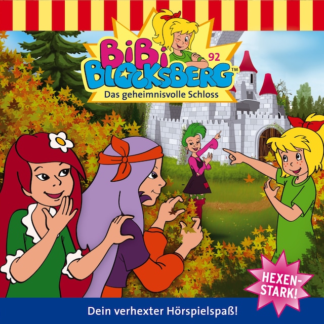 Buchcover für Bibi Blocksberg, Folge 92: Geheimnisvolle Schloss