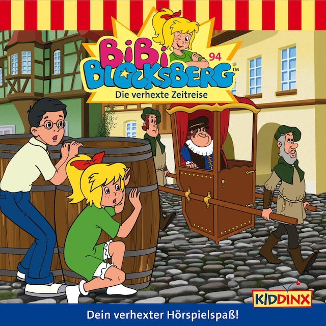 Okładka książki dla Bibi Blocksberg, Folge 94: Die verhexte Zeitreise