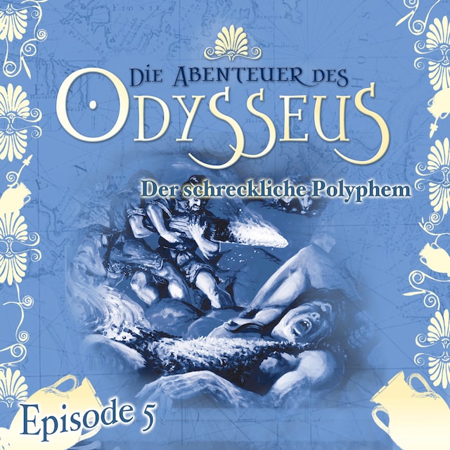 Portada de libro para Die Abenteuer des Odysseus, Folge 5: Der schreckliche Polyphem
