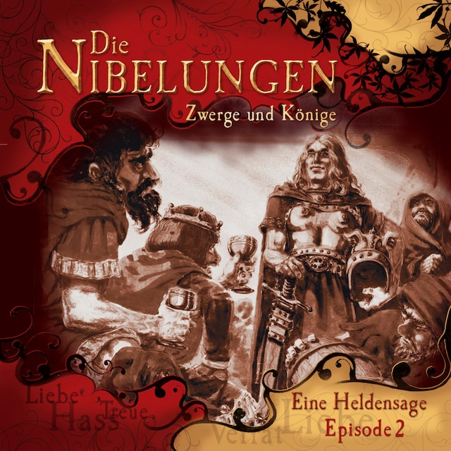 Kirjankansi teokselle Die Nibelungen, Folge 2: Zwerge und Könige