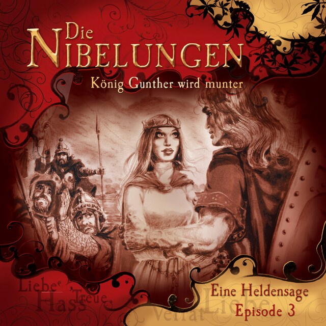Book cover for Die Nibelungen, Folge 3: König Gunther wird munter