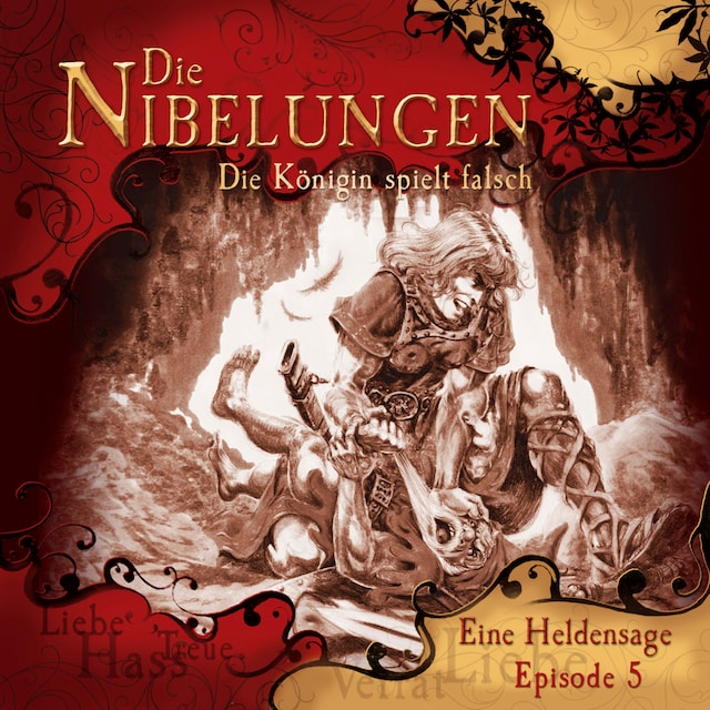 Portada de libro para Die Nibelungen, Folge 5: Die Königin spielt falsch
