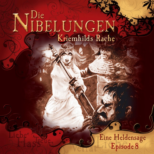 Couverture de livre pour Die Nibelungen, Folge 8: Kriemhild's Rache