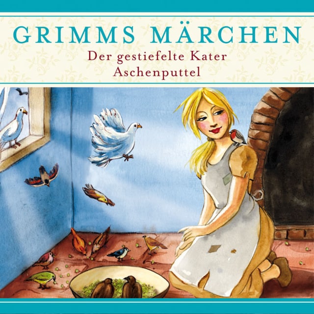 Kirjankansi teokselle Grimms Märchen, Der gestiefelte Kater/ Aschenputtel
