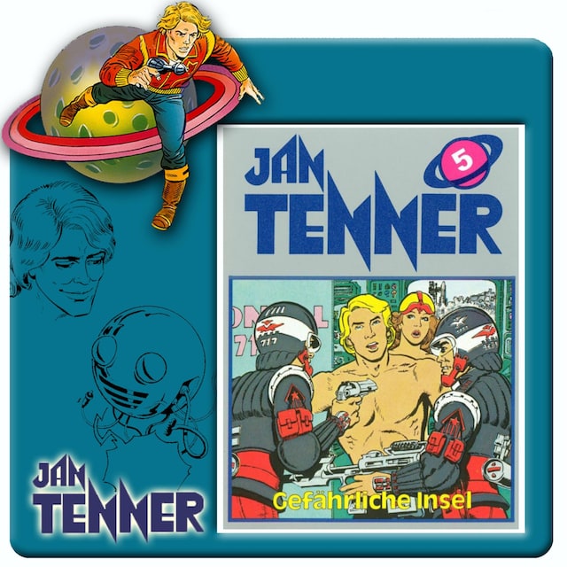 Copertina del libro per Jan Tenner, Folge 5: Gefährliche Insel