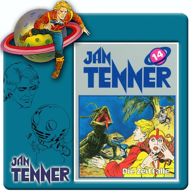 Buchcover für Jan Tenner, Folge 14: Die Zeitfalle