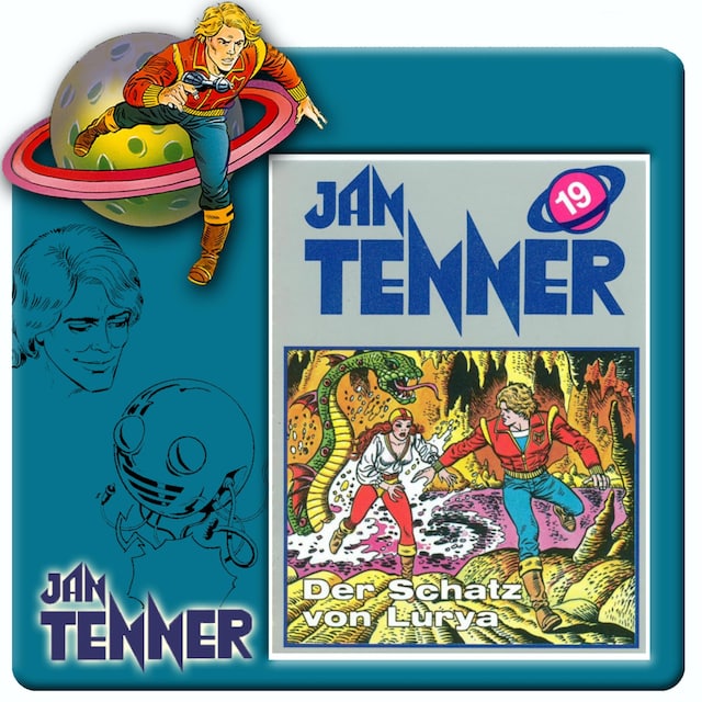 Book cover for Jan Tenner, Folge 19: Der Schatz von Lurya