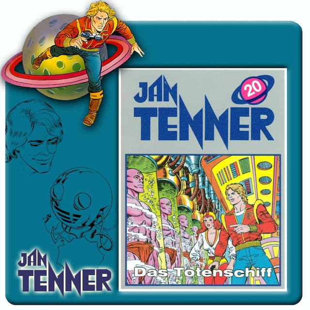 Couverture de livre pour Jan Tenner, Folge 20: Das Totenschiff