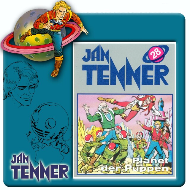 Book cover for Jan Tenner, Folge 28: Planet der Puppen