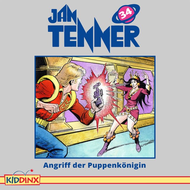 Book cover for Jan Tenner, Folge 34: Angriff der Puppenkönigin