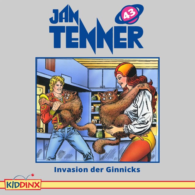 Kirjankansi teokselle Jan Tenner, Folge 43: Invasion der Ginnicks