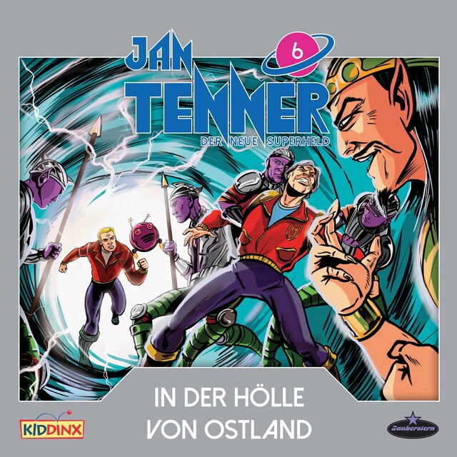 Book cover for Jan Tenner, Der neue Superheld, Folge 6: In der Hölle von Ostland
