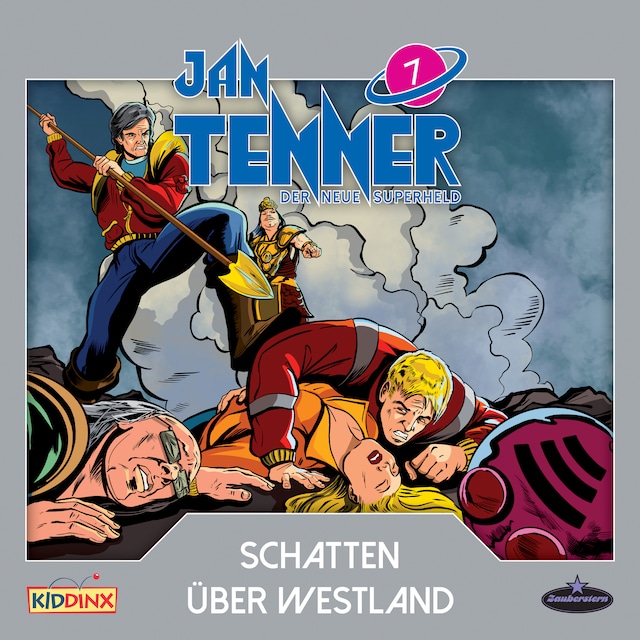 Copertina del libro per Jan Tenner, Der neue Superheld, Folge 7: Schatten über Westerland