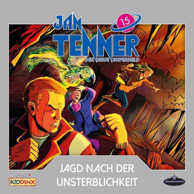 Copertina del libro per Jan Tenner, Der neue Superheld, Folge 15: Jagd nach der Unsterblichkeit