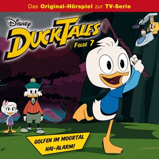 DuckTales Hörspiel, Folge 7: Golfen im Moortal / Hai-Alarm! bookCoverFor
