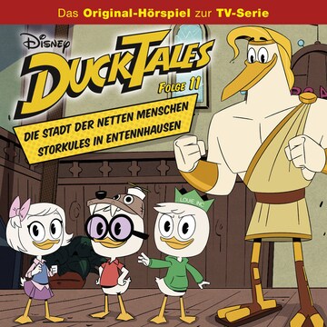 DuckTales Hörspiel, Folge 11: Die Stadt der netten Menschen / Storkules in Entenhausen bookCoverFor