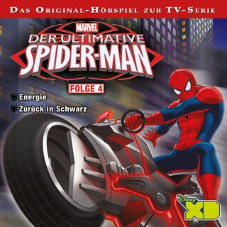 Der ultimative Spider-Man Hörspiel, Folge 4: Energie / Zurück in Schwarz bookCoverFor