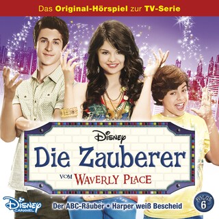 Die Zauberer vom Waverly Place Hörspiel, Folge 6: Der ABC-Räuber / Harper weiß Bescheid bookCoverFor