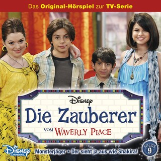 Die Zauberer vom Waverly Place Hörspiel, Folge 9: Monsterjäger / Der sieht ja aus wie Shakira! bookCoverFor