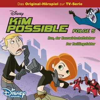 Kim Possible, Folge 5: Ron, der Hauswirtschaftslehrer / Der Zwillingsfaktor bookCoverFor