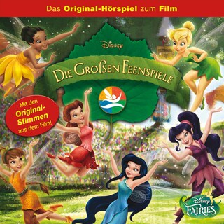 Tinkerbell Hörspiel, Tinkerbell: Die großen Feenspiele bookCoverFor