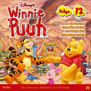 Winnie Puuh Hörspiel, Folge 12: Die Freunde drehen einen Film/ Ferkel macht eine Entdeckung bookCoverFor