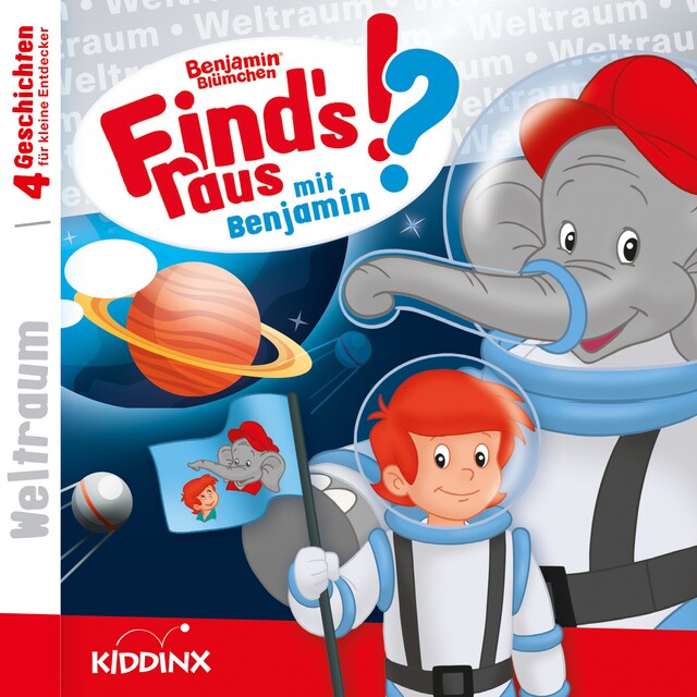 Okładka książki dla Benjamin Blümchen, Find's raus mit Benjamin, Folge 7: Weltraum