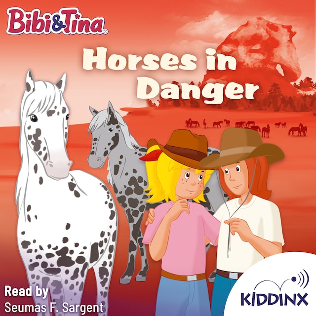 Copertina del libro per Horses in Danger - Bibi and Tina (Unabridged)
