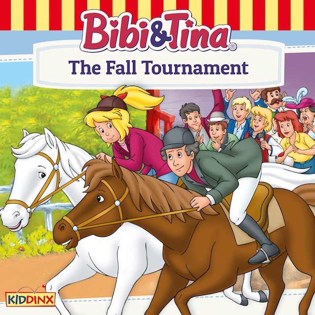 Okładka książki dla Bibi and Tina, The Fall Tournament