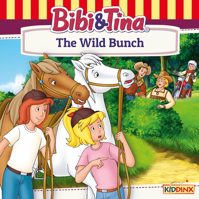 Book cover for Bibi and Tina, The Wild Bunch