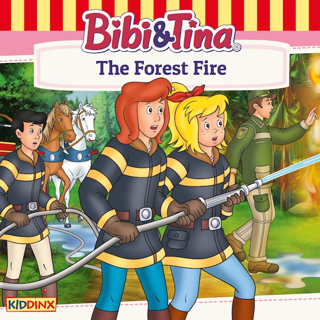 Couverture de livre pour Bibi and Tina, The Forest Fire