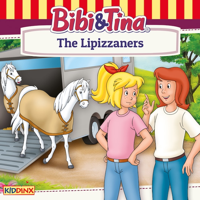 Book cover for Bibi and Tina, The Lipizzaners