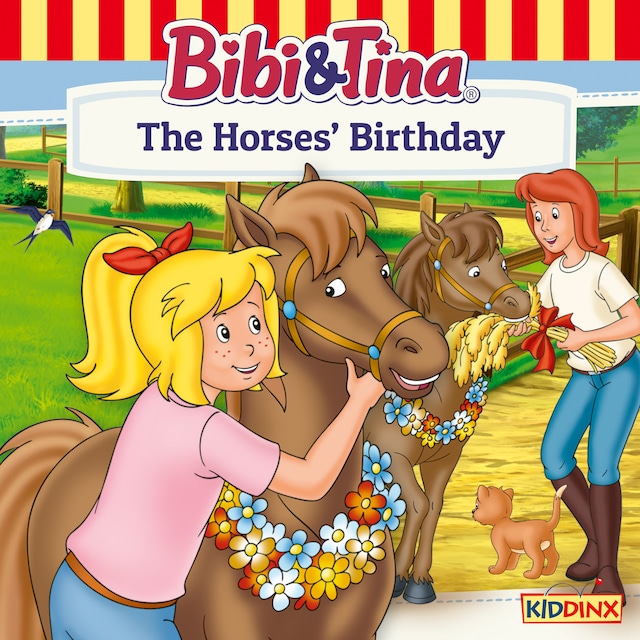 Book cover for Bibi and Tina, The Horses' Birthday