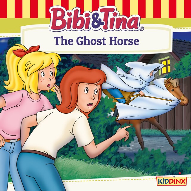 Okładka książki dla Bibi and Tina, The Ghost Horse