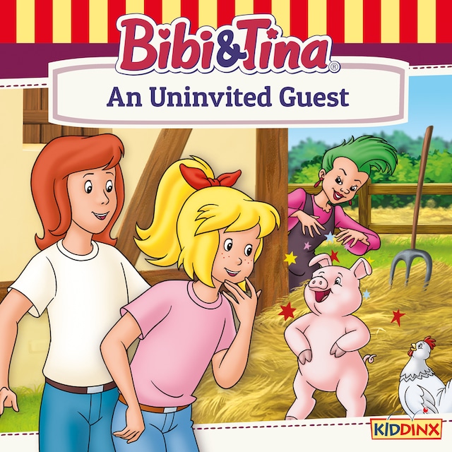 Book cover for Bibi and Tina, An Uninvited Guest