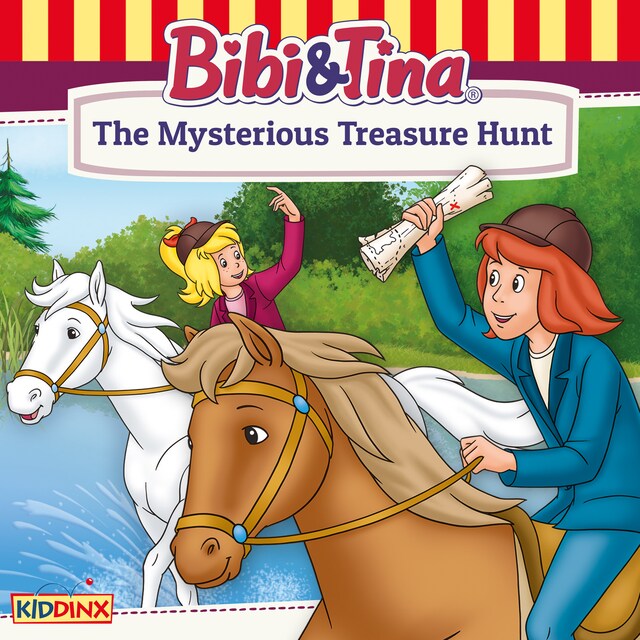 Book cover for Bibi and Tina, The Mysterious Treasure Hunt