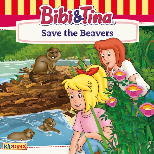 Book cover for Bibi and Tina, Save the Beavers