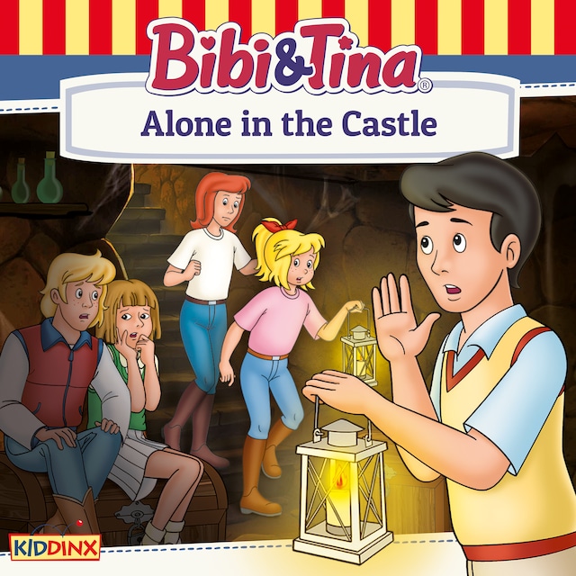 Copertina del libro per Bibi and Tina, Alone in the Castle