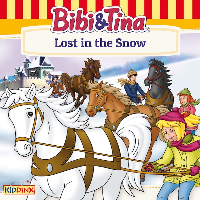 Book cover for Bibi and Tina, Lost in the Snow